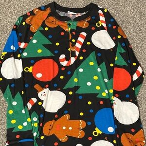 Lularoe Mark Christmas top. HARD TO FIND. small. NWOt